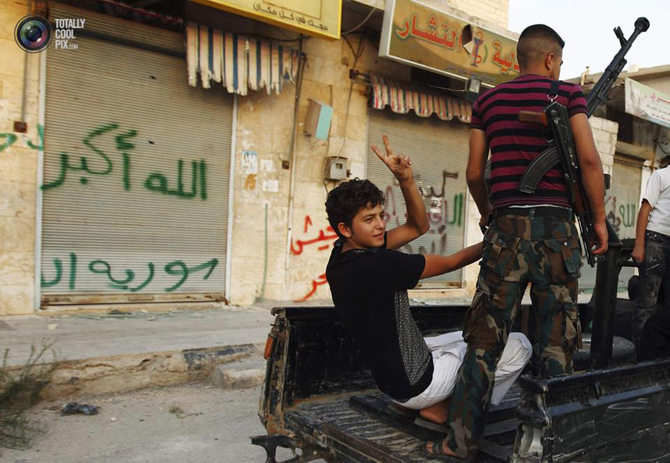 Halepten Çatışma Görüntüleri 23