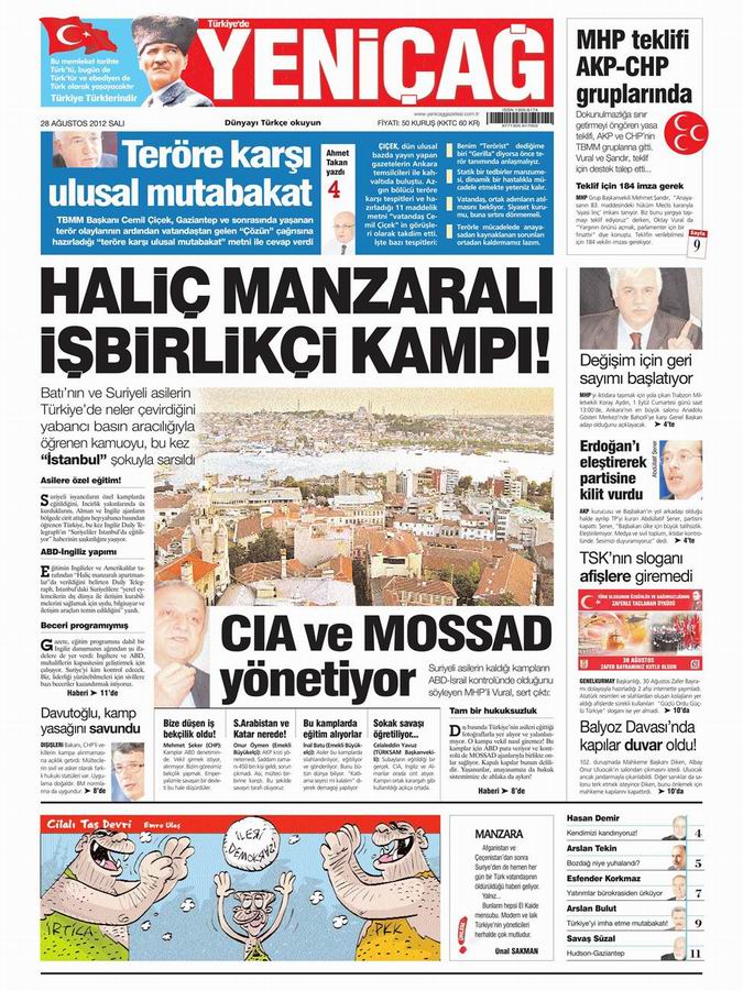 Gazete Manşetleri - 28 Ağustos Salı 7