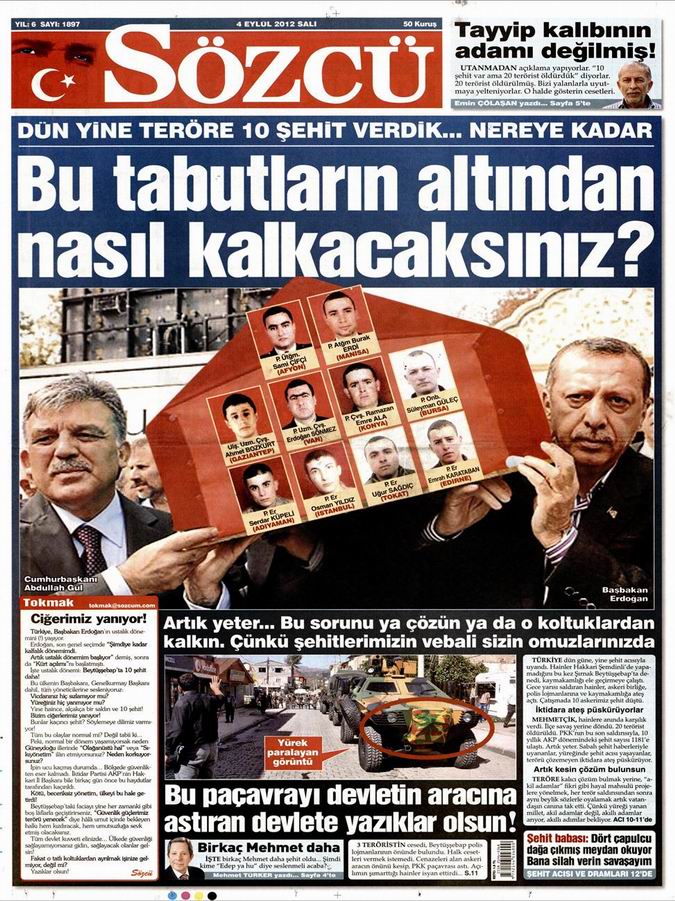 Gazete Manşetleri - 4 Eylül Salı 11