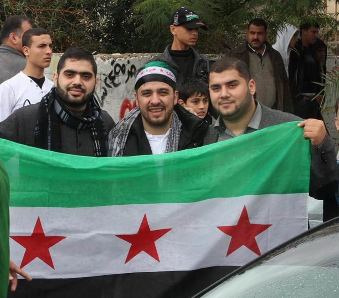 Gazze’de Özgür Suriye Bayrakları 10