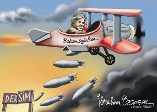 Dersim Karikatürü / İbrahim Özdabak - Yeni Asya 1