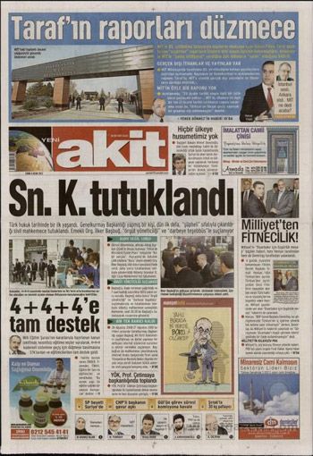 Başbuğ'un Tutuklanması Manşetlere Böyle Yansıdı 1