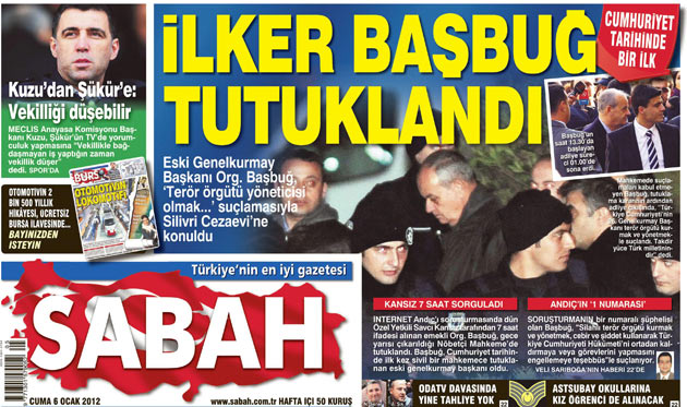 Başbuğ'un Tutuklanması Manşetlere Böyle Yansıdı 10