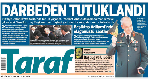 Başbuğ'un Tutuklanması Manşetlere Böyle Yansıdı 14