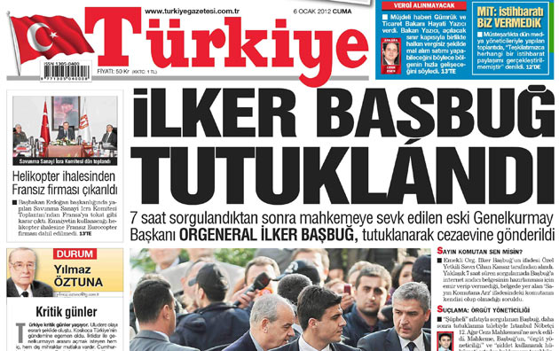 Başbuğ'un Tutuklanması Manşetlere Böyle Yansıdı 15