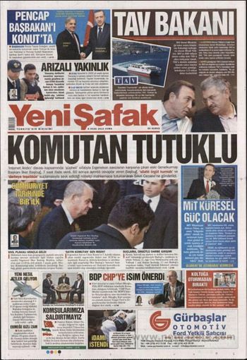 Başbuğ'un Tutuklanması Manşetlere Böyle Yansıdı 16