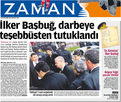 Başbuğ'un Tutuklanması Manşetlere Böyle Yansıdı 17