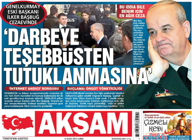 Başbuğ'un Tutuklanması Manşetlere Böyle Yansıdı 2