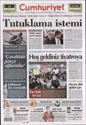 Başbuğ'un Tutuklanması Manşetlere Böyle Yansıdı 4