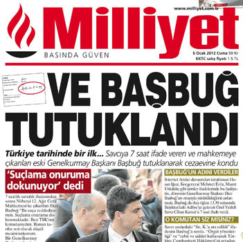 Başbuğ'un Tutuklanması Manşetlere Böyle Yansıdı 7