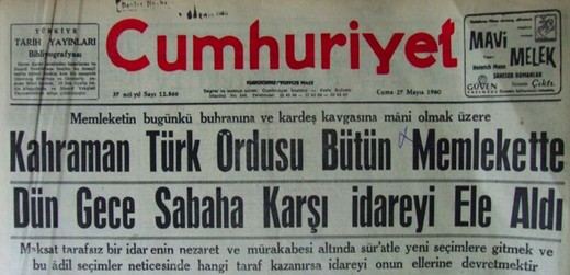 12 Eylül Darbesi Gazete Manşetleri 2