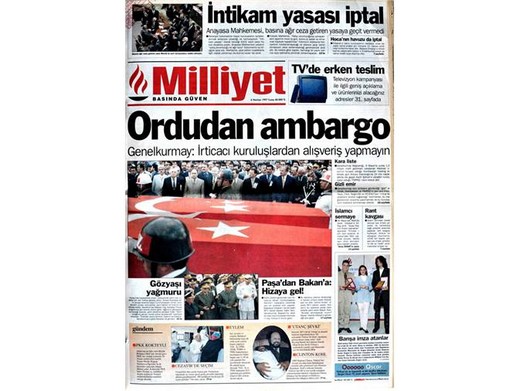 28 Şubat’ta Darbeci Medyanın Manşetleri 13