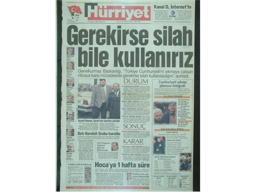 28 Şubat’ta Darbeci Medyanın Manşetleri 17
