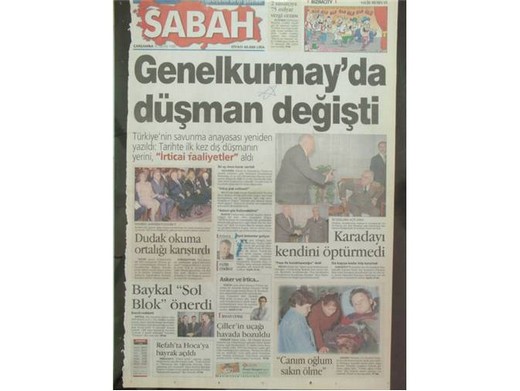28 Şubat’ta Darbeci Medyanın Manşetleri 19