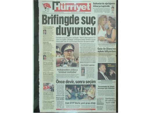 28 Şubat’ta Darbeci Medyanın Manşetleri 29
