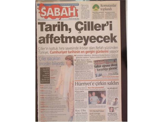 28 Şubat’ta Darbeci Medyanın Manşetleri 31