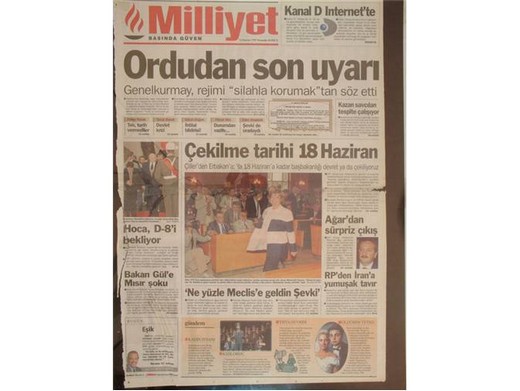 28 Şubat’ta Darbeci Medyanın Manşetleri 38