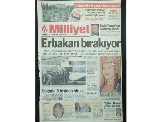 28 Şubat’ta Darbeci Medyanın Manşetleri 39