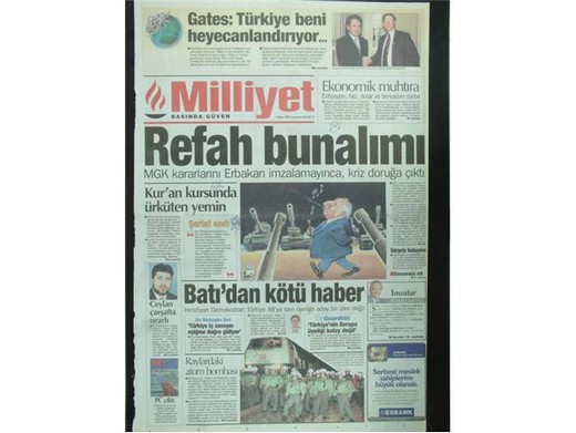 28 Şubat’ta Darbeci Medyanın Manşetleri 7