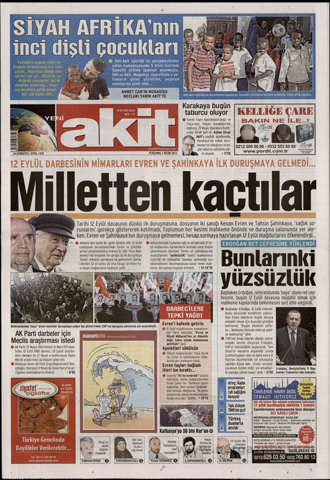 Gazete Manşetlerinde 12 Eylül Davası 18