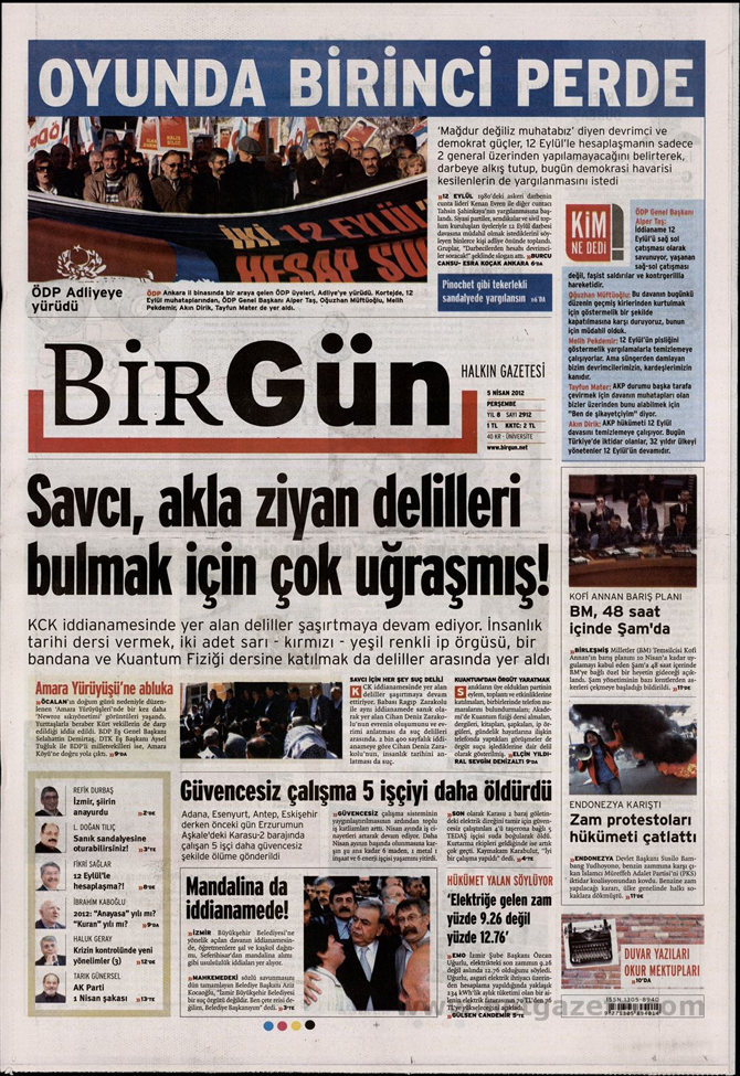 Gazete Manşetlerinde 12 Eylül Davası 2