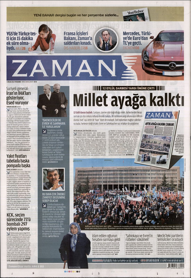 Gazete Manşetlerinde 12 Eylül Davası 22