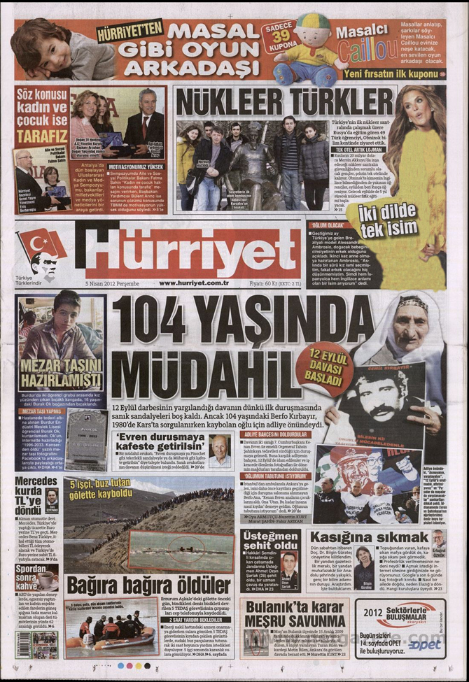 Gazete Manşetlerinde 12 Eylül Davası 7