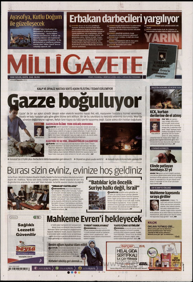 Gazete Manşetlerinde 12 Eylül Davası 8