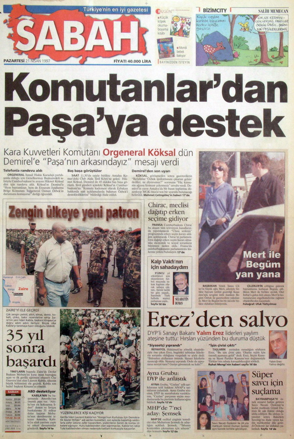 28 Şubat'ın Unutulmaz Manşetleri 20