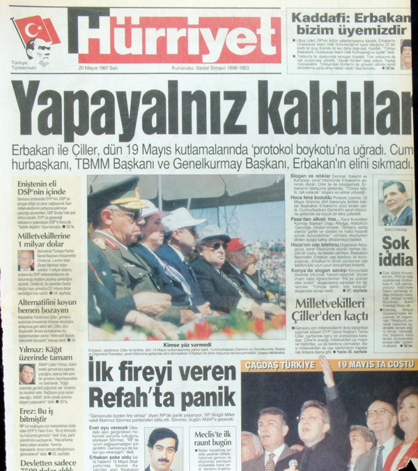 28 Şubat'ın Unutulmaz Manşetleri 21