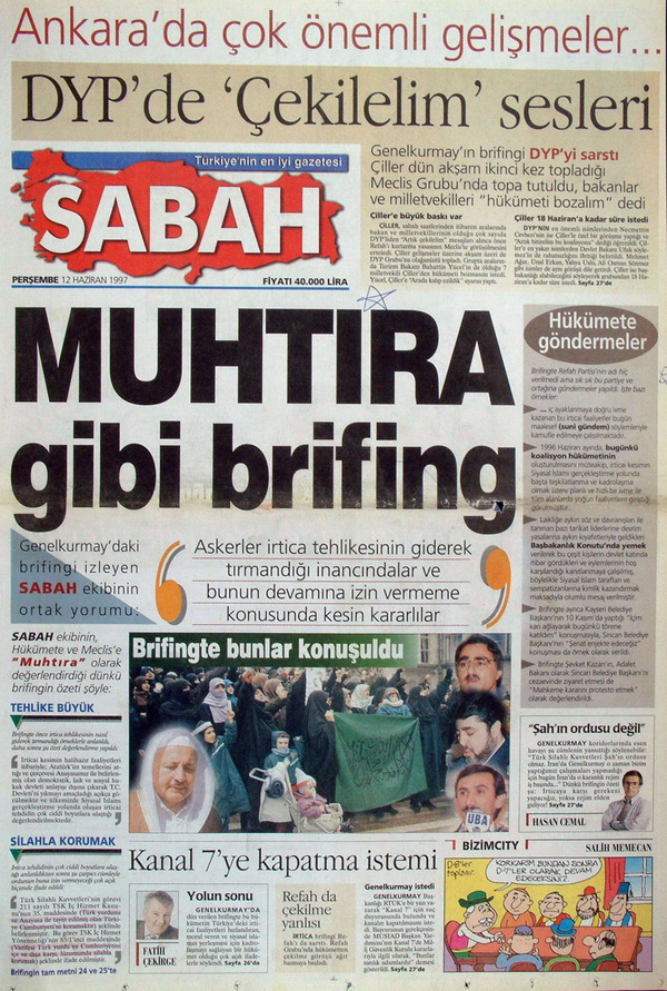 28 Şubat'ın Unutulmaz Manşetleri 22