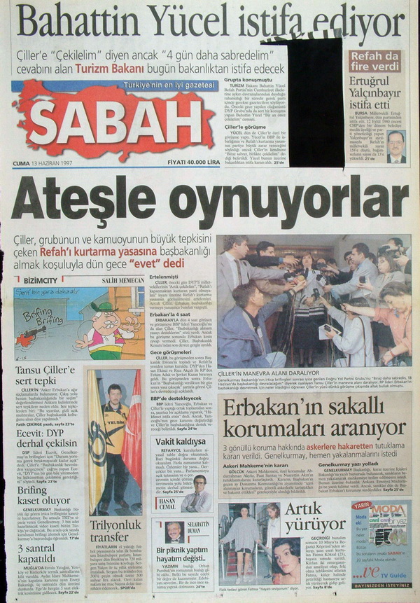 28 Şubat'ın Unutulmaz Manşetleri 29