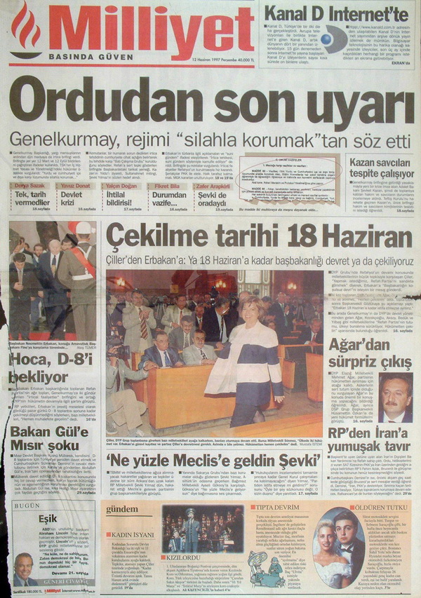 28 Şubat'ın Unutulmaz Manşetleri 35