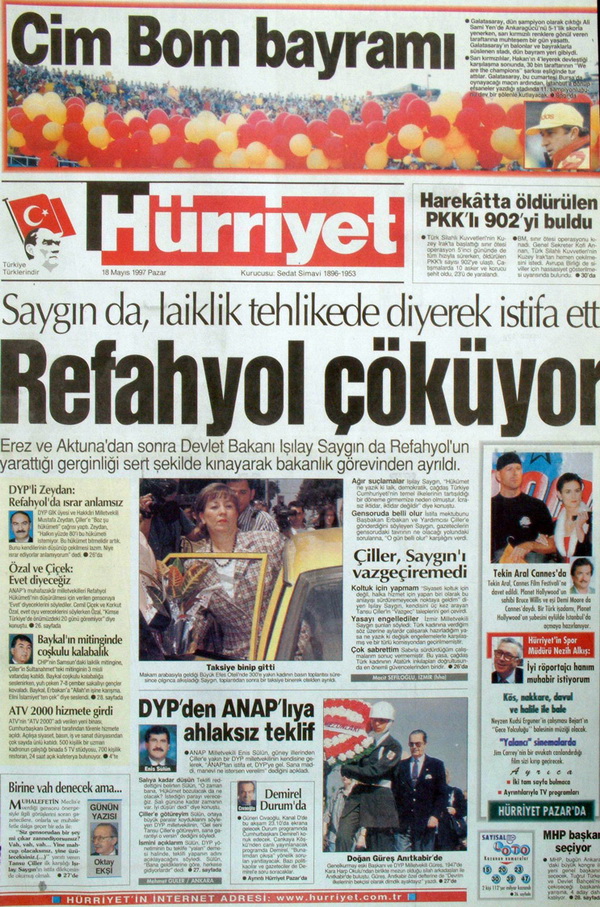 28 Şubat'ın Unutulmaz Manşetleri 46