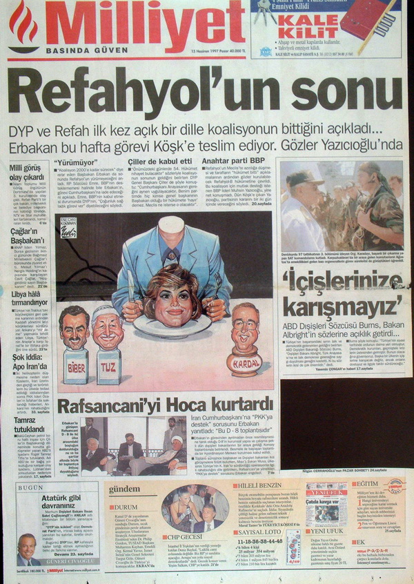 28 Şubat'ın Unutulmaz Manşetleri 5