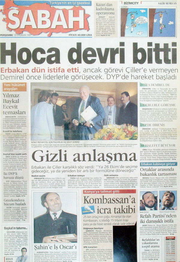 28 Şubat'ın Unutulmaz Manşetleri 7