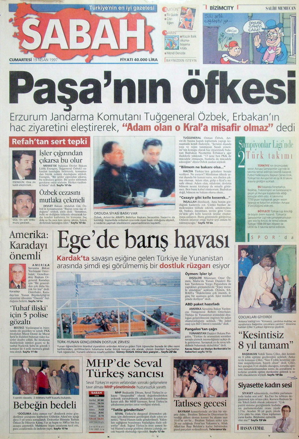 28 Şubat'ın Unutulmaz Manşetleri 9