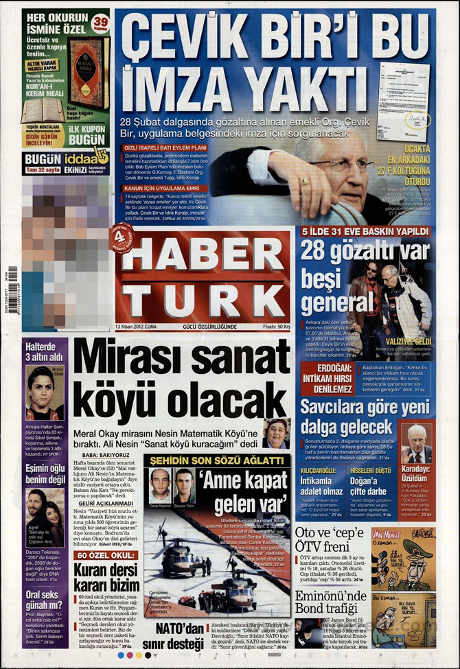 Gazete Manşetlerinde 28 Şubat Operasyonu 6