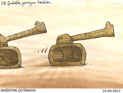 28 Şubat'ta Medya 1