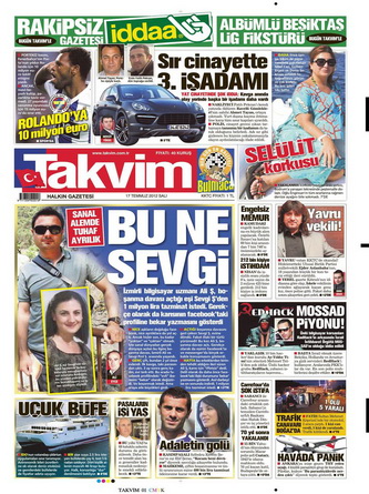 Gazete Manşetleri - 17 Temmuz 2012 15