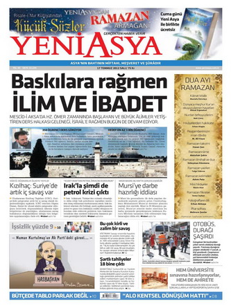Gazete Manşetleri - 17 Temmuz 2012 20