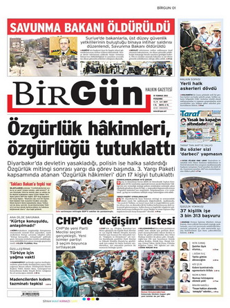Gazete Manşetleri - 19 Temmuz 2012 2
