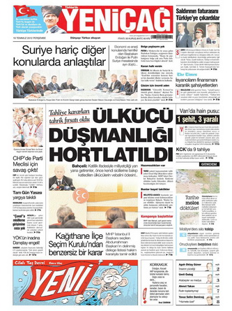 Gazete Manşetleri - 19 Temmuz 2012 20