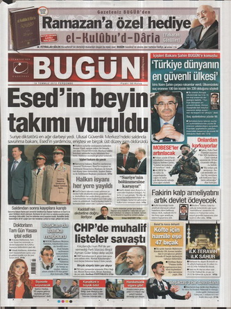 Gazete Manşetleri - 19 Temmuz 2012 3