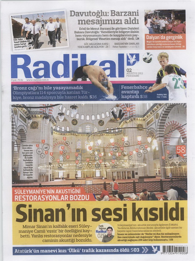 Gazete Manşetleri - 2 Ağustos 2012 9
