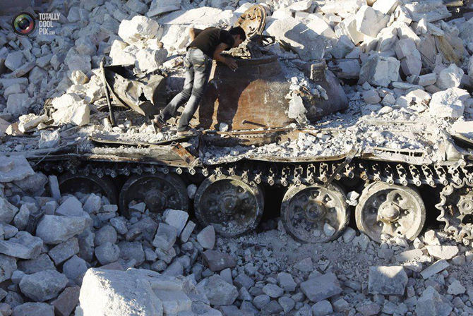Halep'ten Çatışma Görüntüleri 10