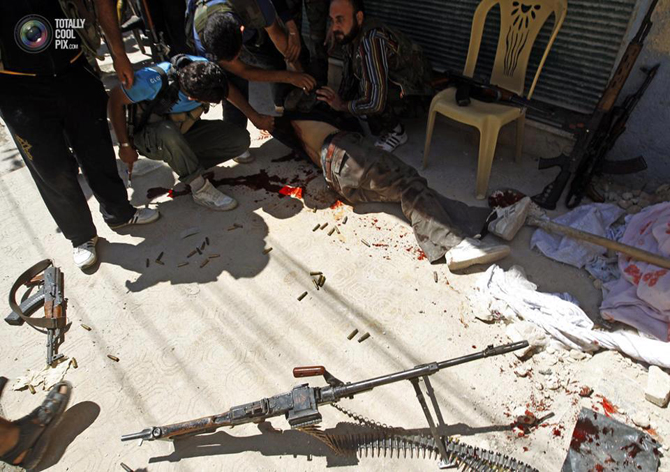 Halep'ten Çatışma Görüntüleri 14