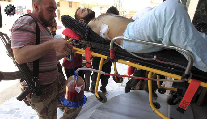 Halep'ten Çatışma Görüntüleri 16