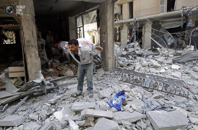 Halep'ten Çatışma Görüntüleri 18