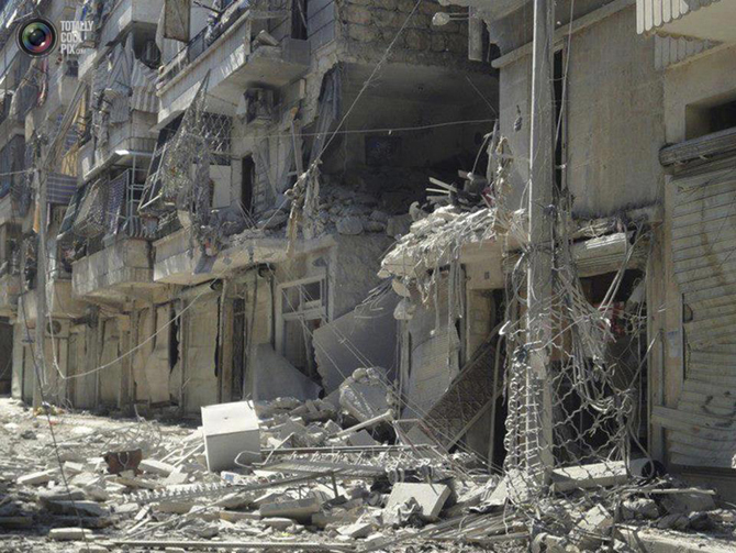 Halep'ten Çatışma Görüntüleri 8